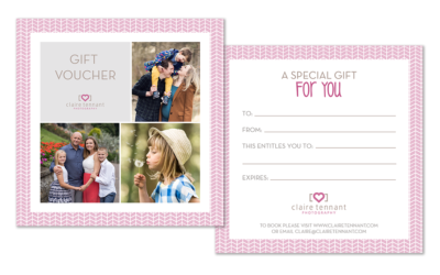 Portrait Photography Gift Voucher Edinburgh & Lothians