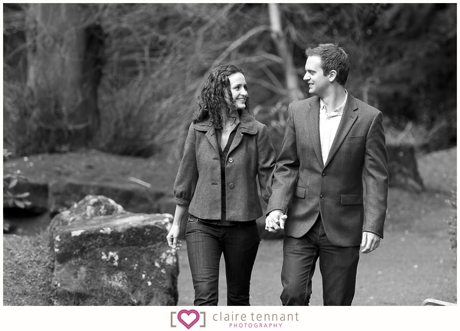 pre-wedding shoot at Pittencrieff Park, Dunfermline