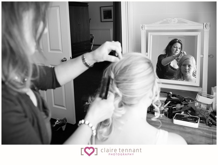 The Bonham bridal prep