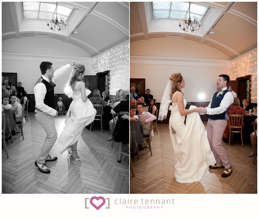 pollock house wedding dancing