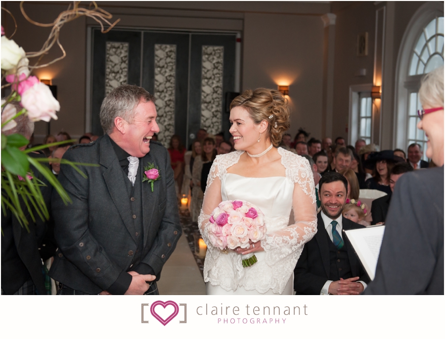 wedding photography at Barony Castle