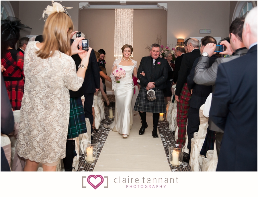wedding photography at Barony Castle