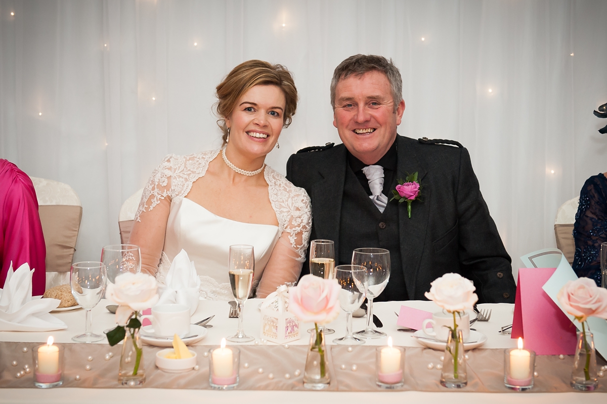 Wedding Photography at Barony Castle near Peebles