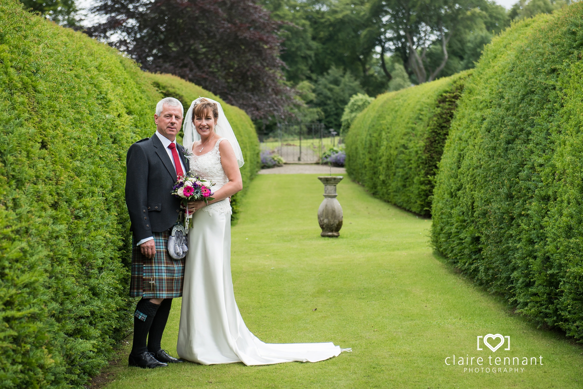 Cringletie House wedding