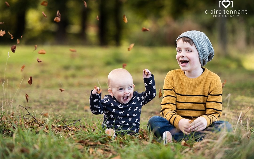 Autumn Family Photography Session in Edinburgh
