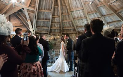 Stunning Autumn Wedding Photography at The Barn at Harburn