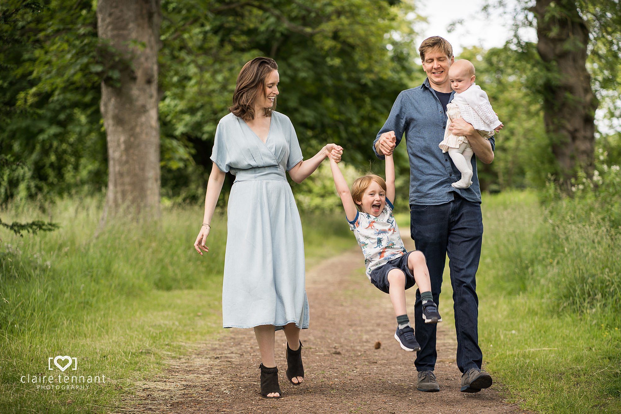 Fun Family Photography Shoot in Edinburgh