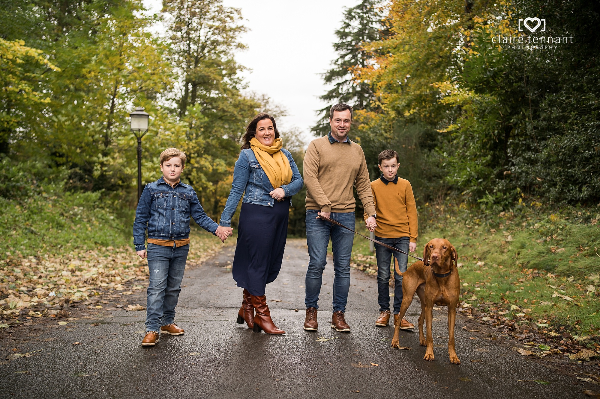 Beautiful Autumn Family Shoot at Dalkeith Country Park near Edinburgh