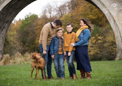 Beautiful Autumn Family Shoot at Dalkeith Country Park near Edinburgh