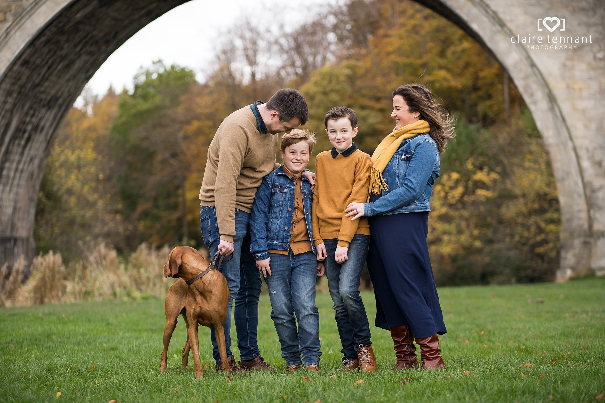 natural family shoot in Midlothian