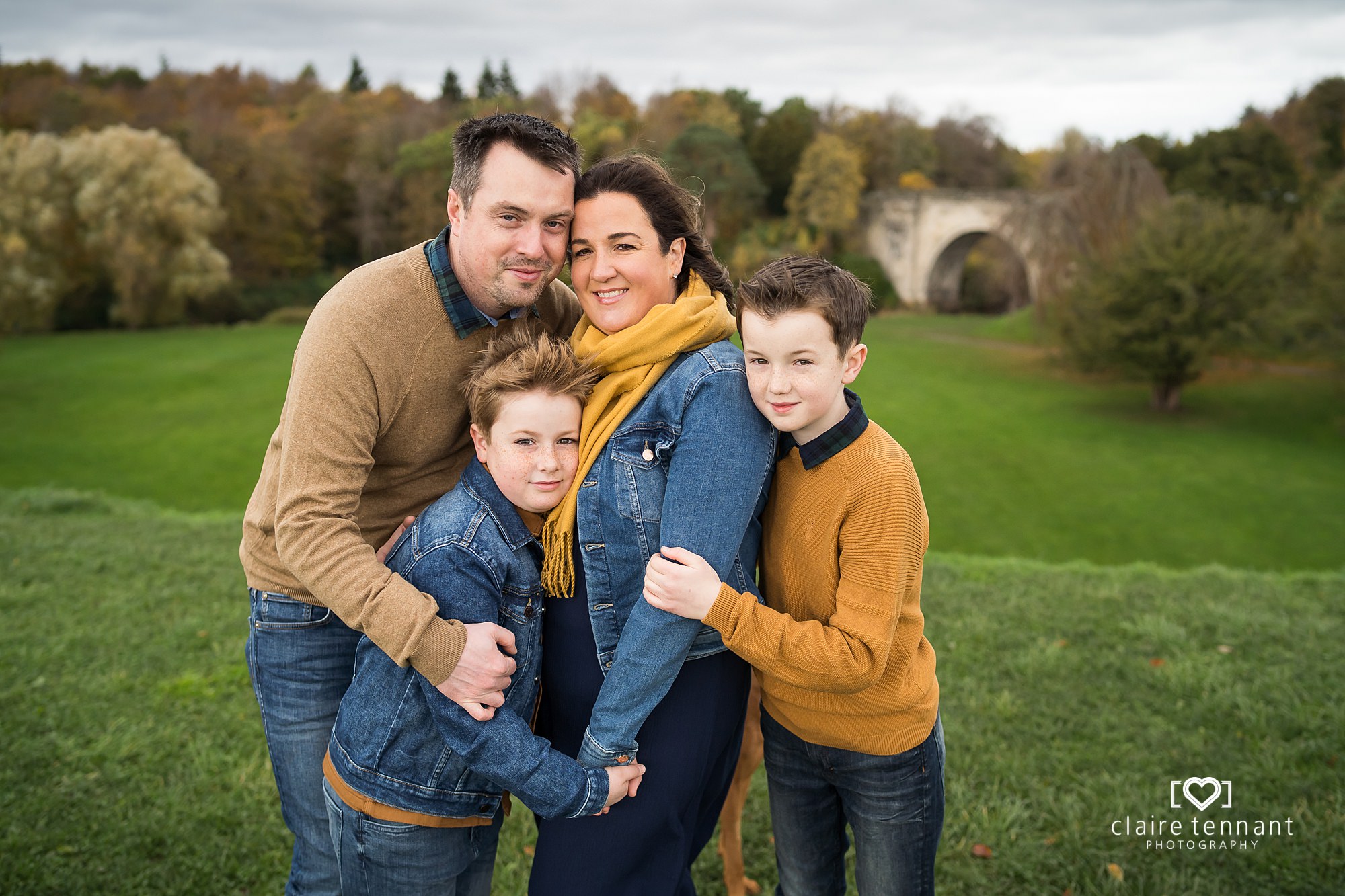 natural family shoot edinburgh