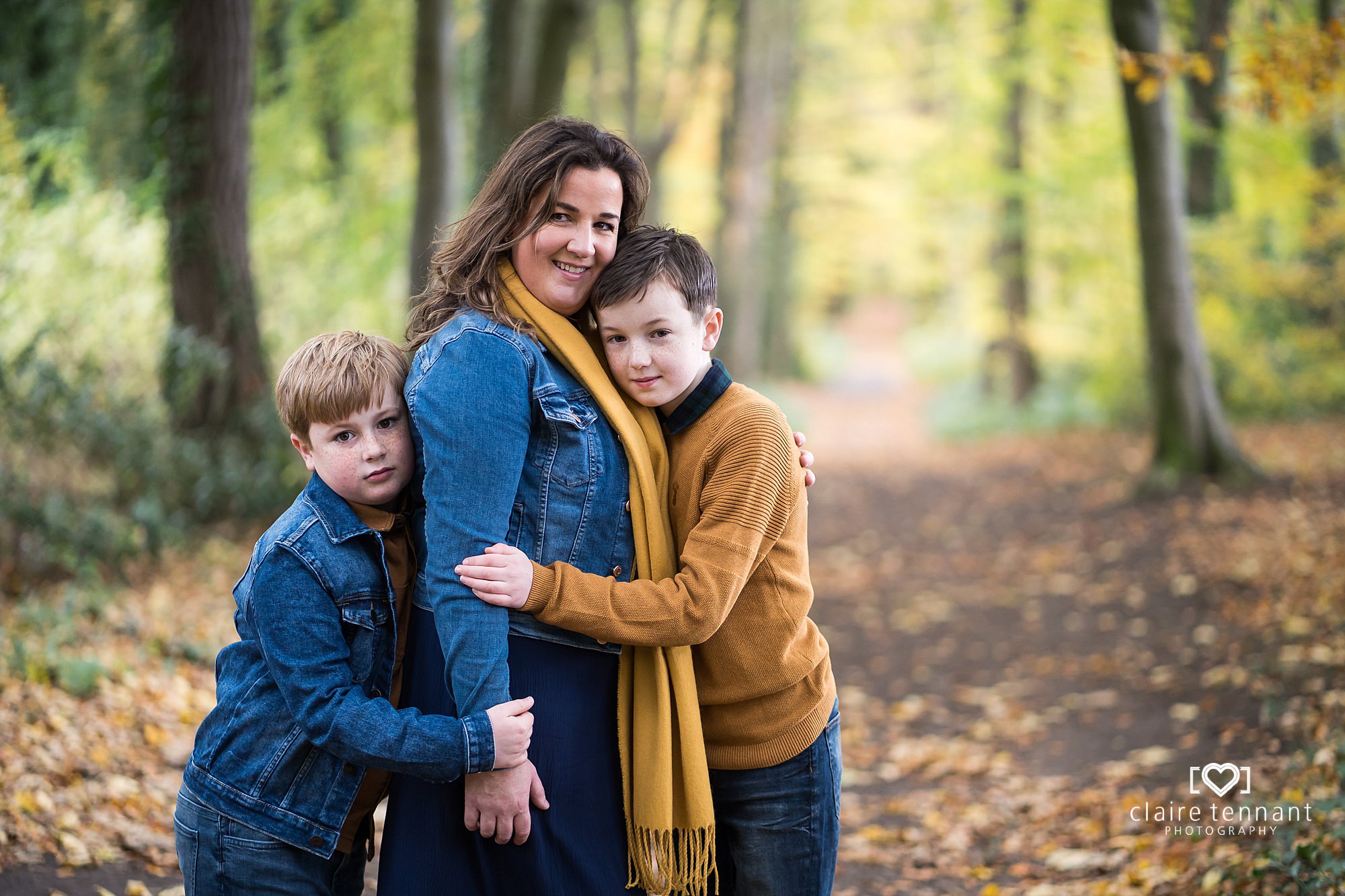 Autumn family shoot midlothian