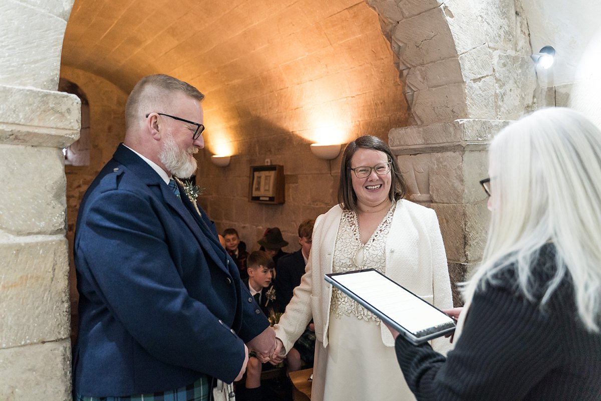 St. Margaret’s Chapel Edinburgh Castle Wedding