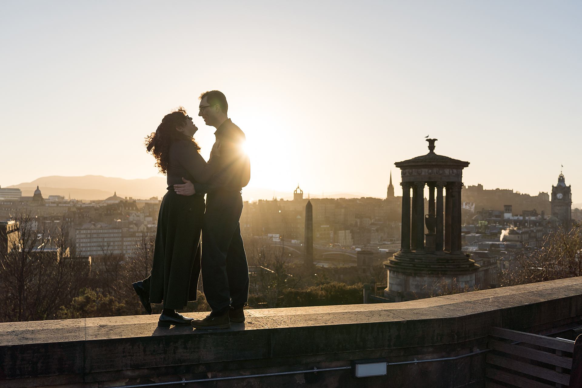 Calton hill Surprise Proposal