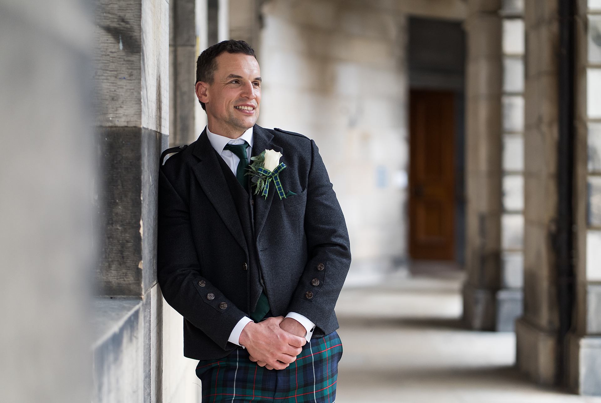 Groom in Edinburgh