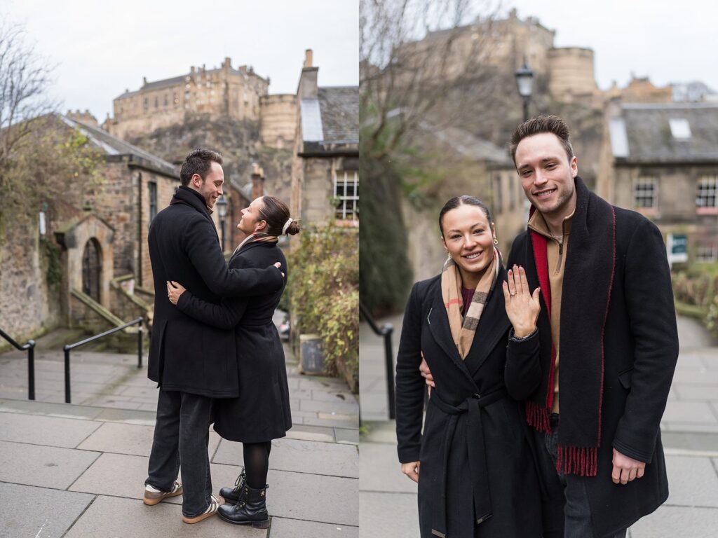 proposal at the vennel